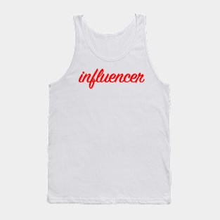 Influencer Logo Tank Top